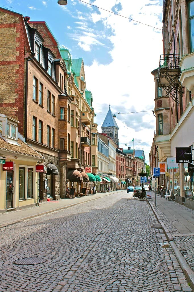 Gågata i Malmö